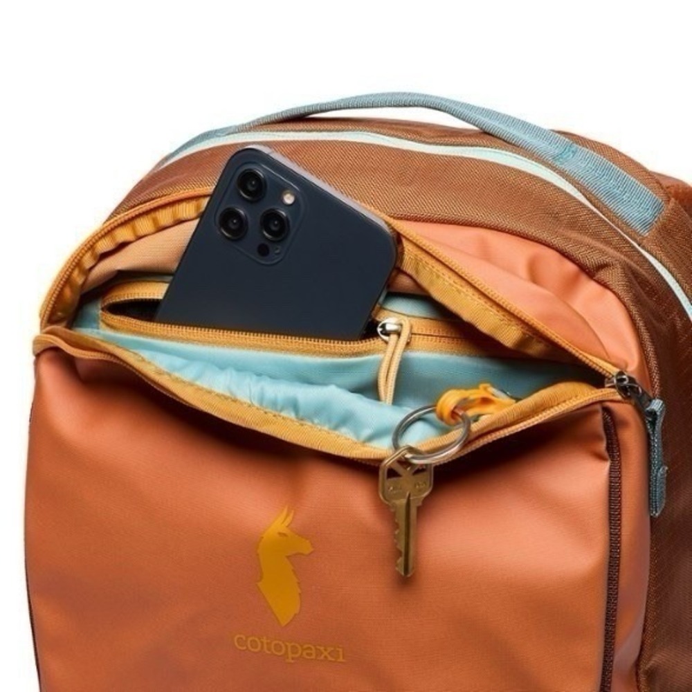 cotopaxi Orange Backpack with Yellow Logo - Picture 5 of 10